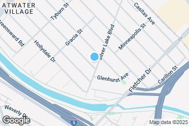 Map image of the property - 3107 Silver Lake Blvd