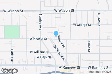 Map image of the property - 2185 W Nicolet St