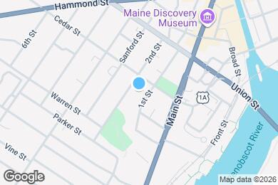 Map image of the property - 65 1st St
