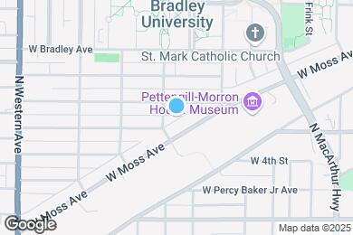 Map image of the property - 506 N Institute Pl