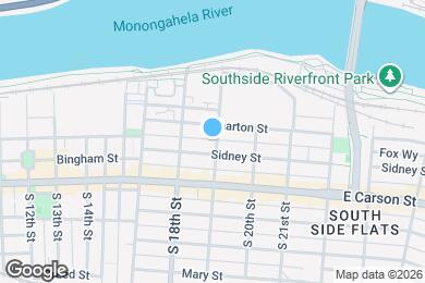 Map image of the property - 54 S 19th St