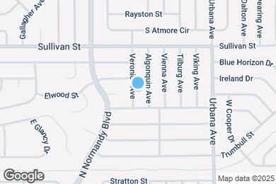 Map image of the property - 1903 Veronica Ave