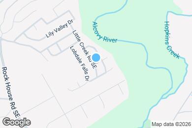 Map image of the property - 460 Little Creek Rd SE