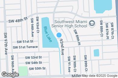 Map image of the property - 5020 SW 92nd Ave