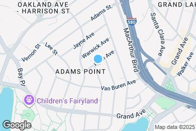 Map image of the property - 352 Palm Ave