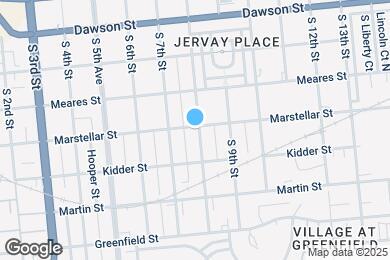 Map image of the property - 1202 S 8th St