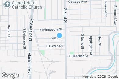 Map image of the property - 415 Iowa St