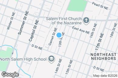 Map image of the property - 1065 13th St NE