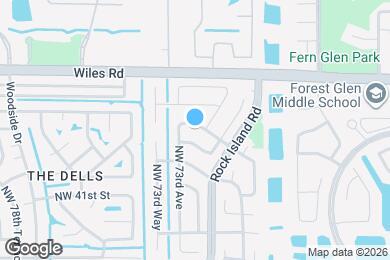 Map image of the property - 7120 NW 43rd St