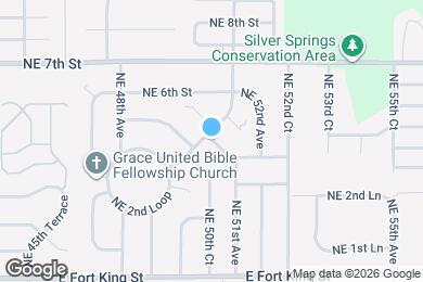 Map image of the property - 5021 NE 4th St