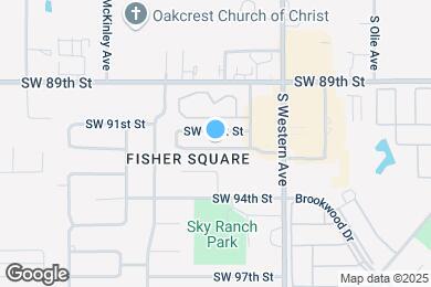 Map image of the property - 1003 SW 92nd St