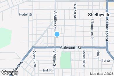 Map image of the property - 602 S Miller St