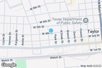 Map image of the property - 809 W 4th St