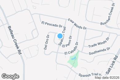 Map image of the property - 94 Spanish Trail