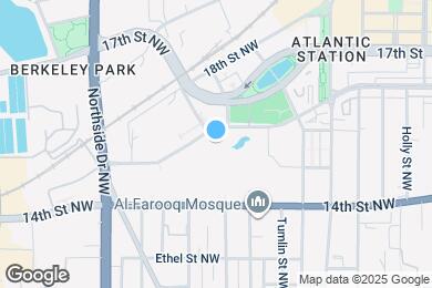 Map image of the property - The Flats at Atlantic Station Student Housing