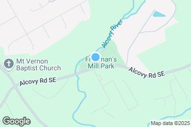 Map image of the property - 1401 Alcovy Rd SE