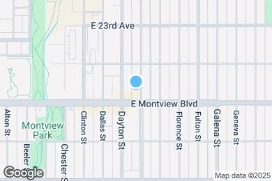 Map image of the property - 2025 Emporia St