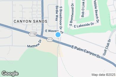 Map image of the property - 2601 S Broadmoor Dr