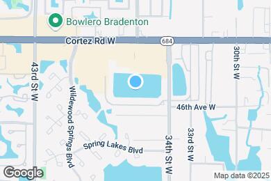 Map image of the property - 3803 45th Ter W