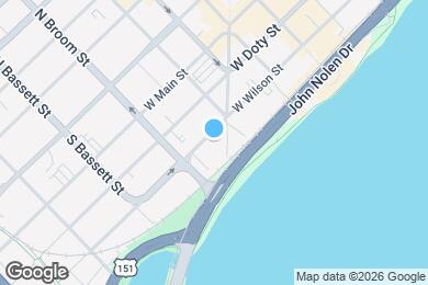 Map image of the property - 323 W Wilson St