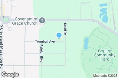 Map image of the property - 3295 Trumbull Ave