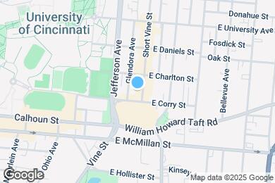 Map image of the property - 2611 Short Vine St