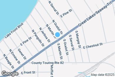 Map image of the property - 318 Lake Shore Dr E