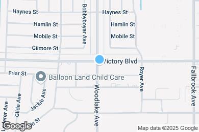 Map image of the property - 23140 Victory Blvd