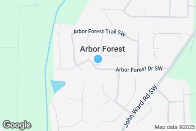 Map image of the property - 2027 Arbor Forest Dr SW