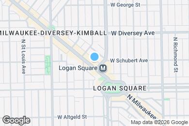 Map image of the property - 2643 N Milwaukee Ave