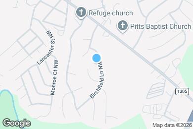 Map image of the property - 5828 Birchfield Ln NW