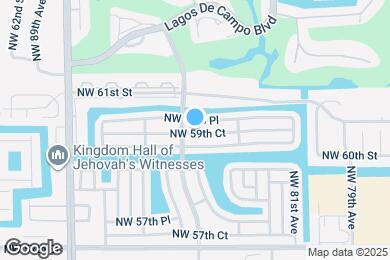 Map image of the property - 8409 NW 59th Ct