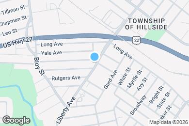 Map image of the property - 1286 Liberty Ave