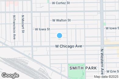 Map image of the property - 2627 W Rice St