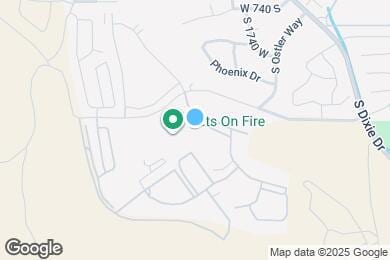 Map image of the property - 1845 W Canyon View Dr