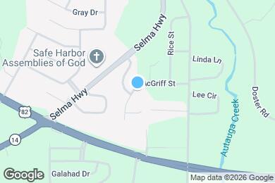 Map image of the property - 421 McGriff St