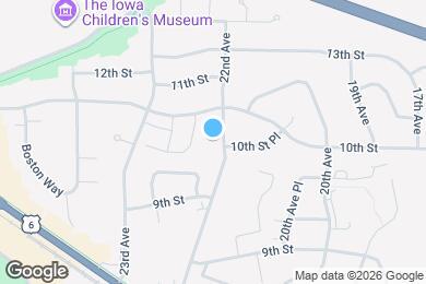 Map image of the property - 984 22nd Ave