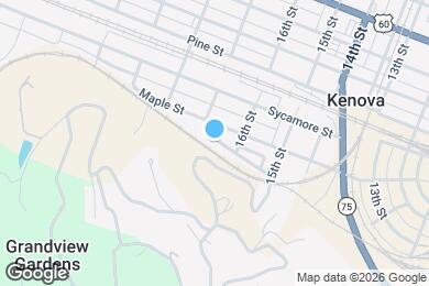 Map image of the property - 1620 Glen Ave