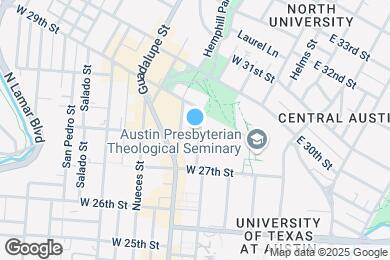 Map image of the property - 2802 Whitis Ave