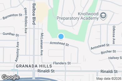Map image of the property - 16815 Armstead St