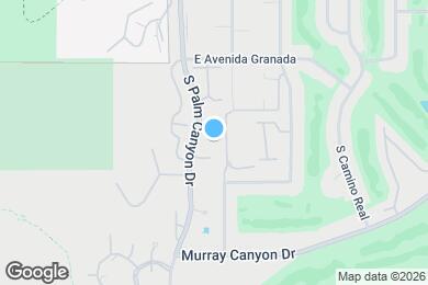 Map image of the property - 2600 S Palm Canyon Dr