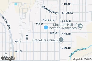 Map image of the property - 820 B St
