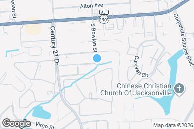 Map image of the property - 8400 Oden Ave