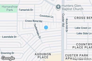 Map image of the property - 2203 Glen Forest Ln