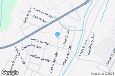 Map image of the property - 1320 Parker Ave SW