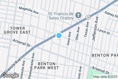 Map image of the property - 2913 California Ave