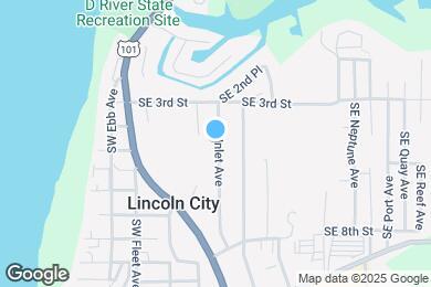 Map image of the property - 427 SE Inlet Ave