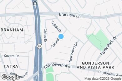 Map image of the property - 600 Calpella Dr