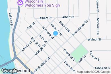 Map image of the property - 605 Orange St