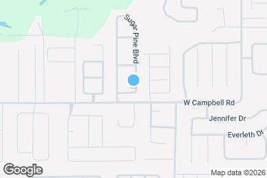 Map image of the property - 8035 Sugar Pine Blvd